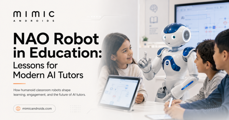 NAO Robot in Education Lessons for Modern AI Tutors