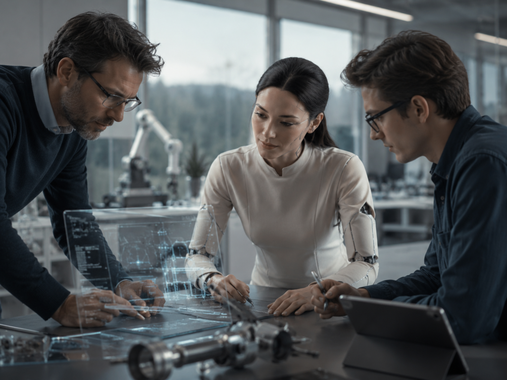 Humanoid robot research and innovation experience